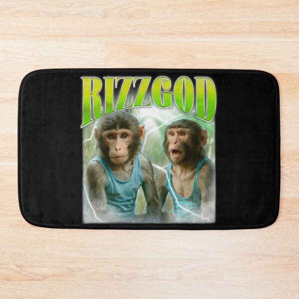 Item preview, Rizz God Monkey Meme designed and sold by bngfx.
