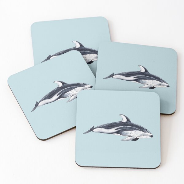 Item preview, PACIFIC WHITE-SIDED DOLPHIN-Lagenorhynchus obliquidens designed and sold by BEATRIZ ABAITUA.