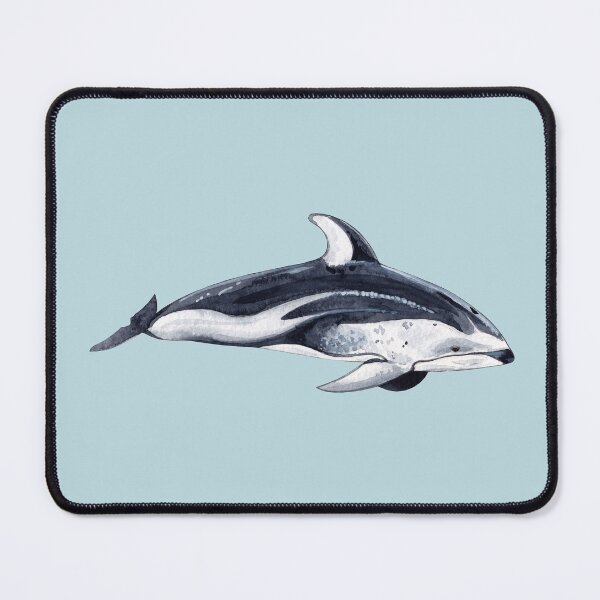 Item preview, PACIFIC WHITE-SIDED DOLPHIN-Lagenorhynchus obliquidens designed and sold by BEATRIZ ABAITUA.