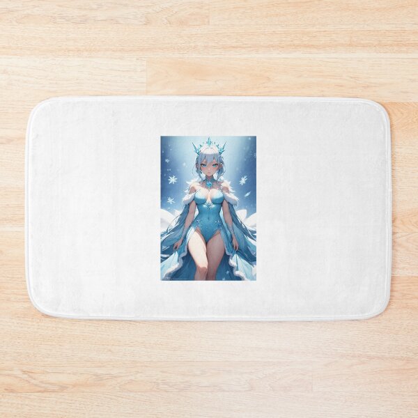 Item preview, Winter Goddess Ice Queen Anime Girl Snow Aesthetic designed and sold by iloveanimechibi.