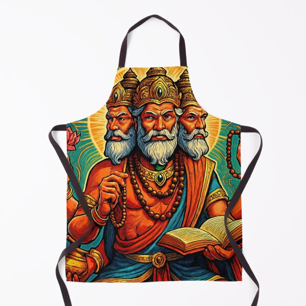 Item preview, Brahma, Hindu God of Creation--sref https_s.mj.run_FbqpII51t5I | Comics stylCartoone - designed and sold by ComicsFactory.