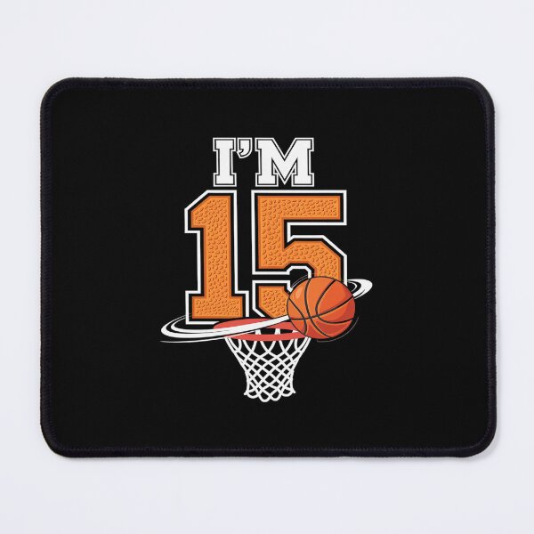 Item preview, 15th Birthday Boys Basketball 15 Year Old Birthday designed and sold by MarkLeedsArt.