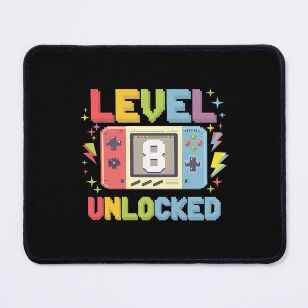 Item preview, Level 8 Unlocked Birthday Video Gamer 8th Birthday Kids Boys designed and sold by DigitaldeligArt.