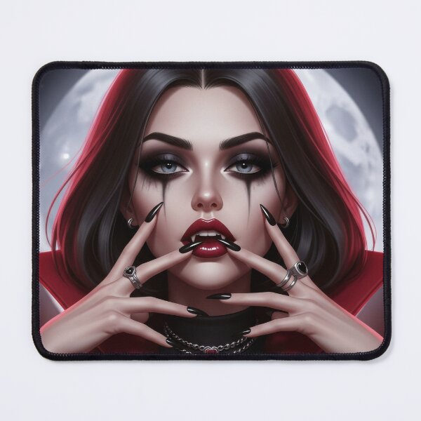 Item preview, Vamp Mode Eternal Aura Gothic Vampire Portrait designed and sold by lowbatterydept.