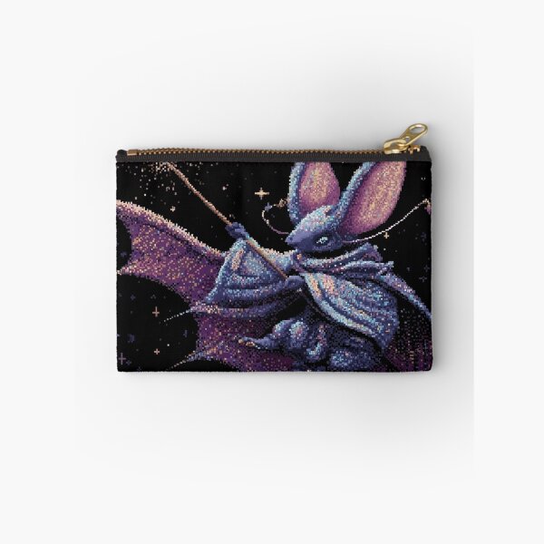 Item preview, Cute Bat Wizard Pixel Art designed and sold by Kaos-Bit.