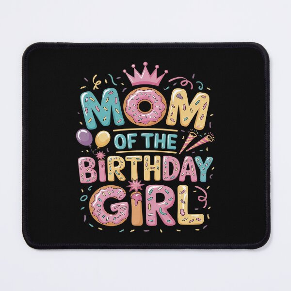 Item preview, Mom Of The Birthday Girl Sweet Donut Matching Family Party  designed and sold by KotexTemu.