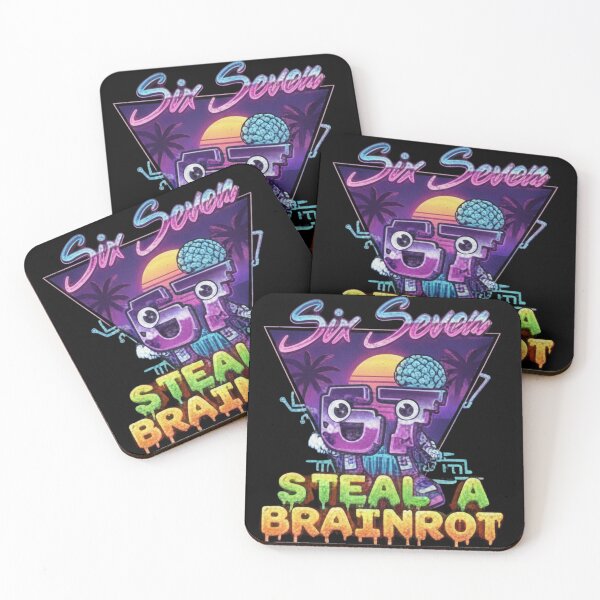 Item preview, 67 Six Seven 6 7 - Funny Italian Brainrot Kids Gaming Meme designed and sold by Meryem Mamouni.
