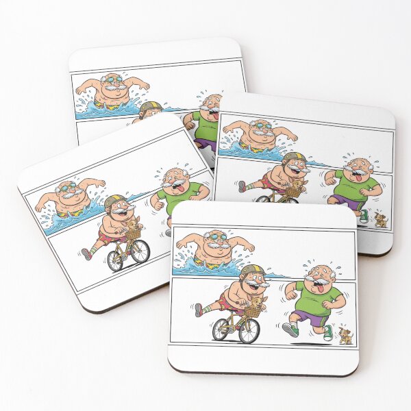 Item preview, Triathlon grandpa- like a normal grandpa but faster designed and sold by LaurannaDesign.