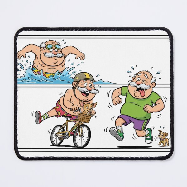 Item preview, Triathlon grandpa- like a normal grandpa but faster designed and sold by LaurannaDesign.