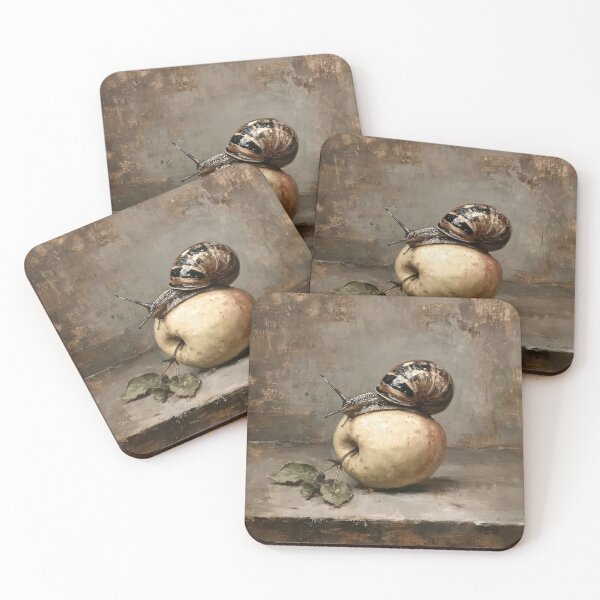 Item preview, Snail on an Apple designed and sold by lautir.