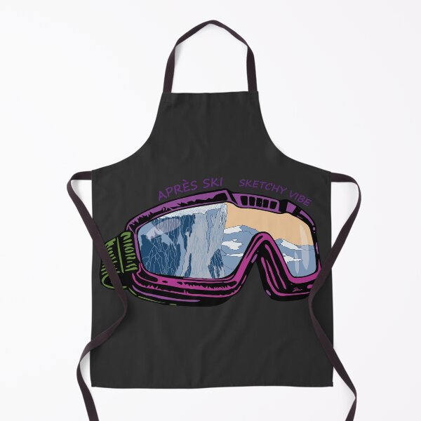 Item preview, Après Ski: Sketchy Vibe – Hand-Drawn Mountain Reflection Goggles designed and sold by SKETCHYANDGRAPHIC.
