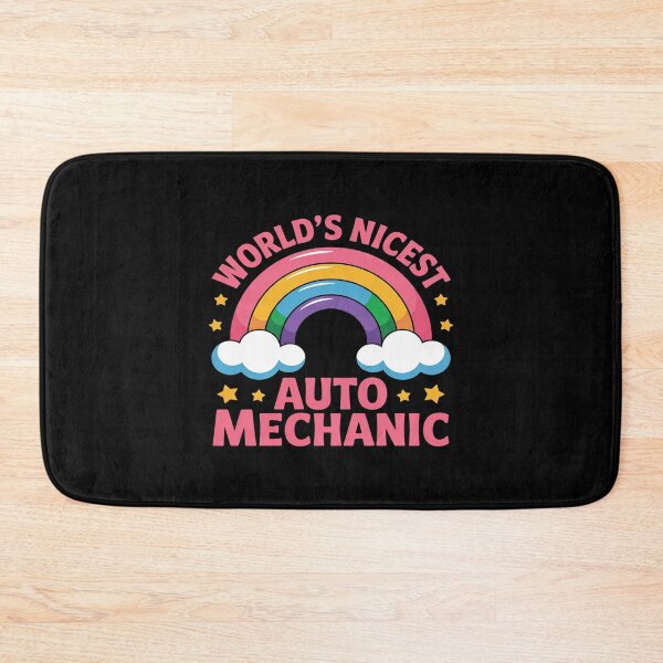 Item preview, Rainbow Funny World's Nicest Auto Mechanic  designed and sold by VerseFarm.