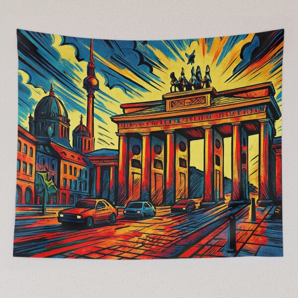 Item preview, Brandenburg, city | Comics stylCartoone -  designed and sold by ComicsFactory.