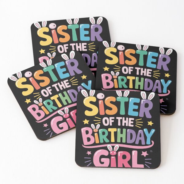 Item preview, Sister Of The Birthday Girl Family Pig Party Decorations  designed and sold by KotexTemu.