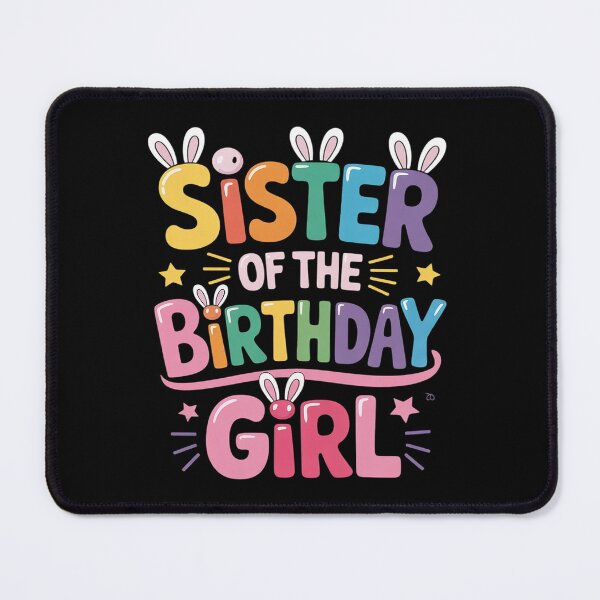 Item preview, Sister Of The Birthday Girl Family Pig Party Decorations designed and sold by KotexTemu.