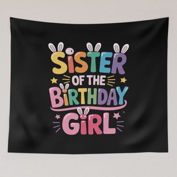 Item preview, Sister Of The Birthday Girl Family Pig Party Decorations  designed and sold by KotexTemu.