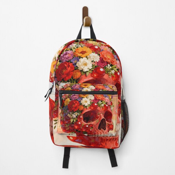Item preview, A human skull, floral, made of red crystal designed and sold by Marcu Ioachim.
