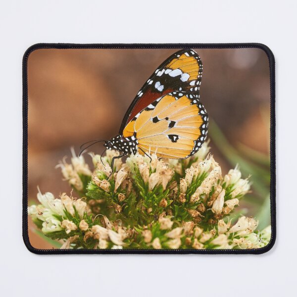 Item preview, Plain tiger butterfly on white flowers designed and sold by Imagerisium.