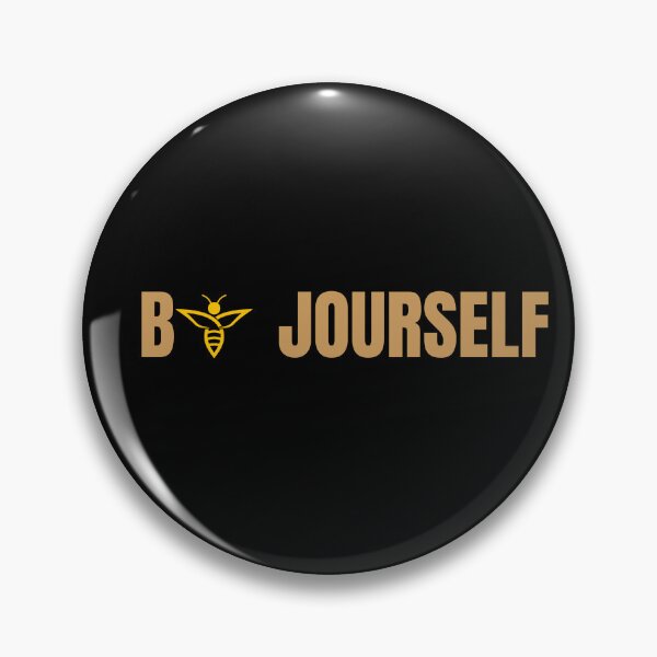 Item preview, Bee Yourself – Bold Bee Message designed and sold by GentleStudio.