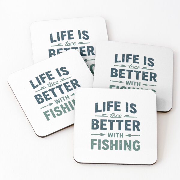 Item preview, Life Is Better With Fishing – Funny Fishing Lover T-Shirt Design designed and sold by rsuniquestyle.