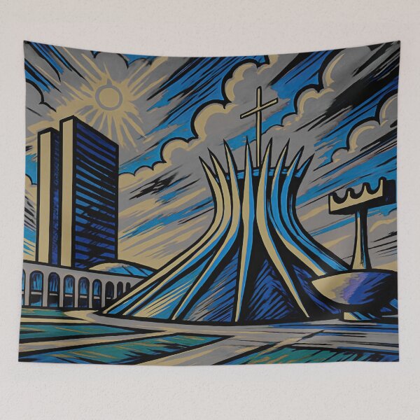 Item preview, Brasília, city | Comics stylCartoone -  designed and sold by ComicsFactory.