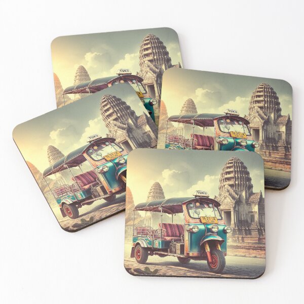Item preview, Tuk Tuk Through Thai Temples  designed and sold by Vanich-Panich.