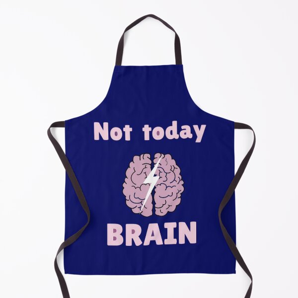 Item preview, Not Today Brain | Relatable Mental Health Design. designed and sold by Artistry-Nadia.