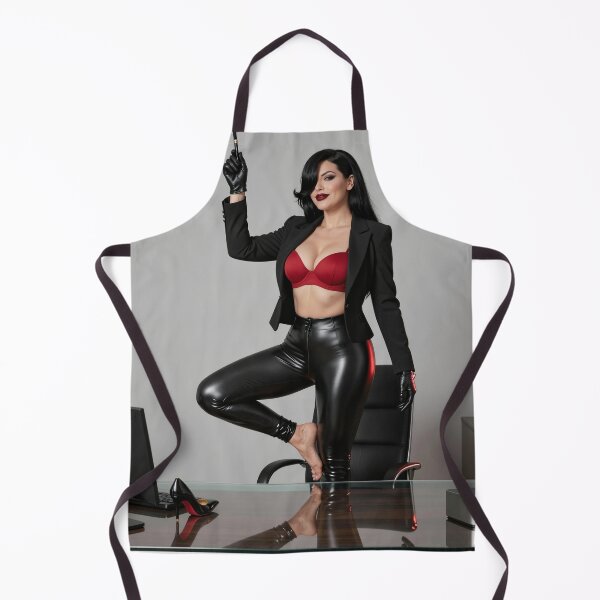 Item preview, Cassandra poised in leather balance office designed and sold by CathryneDelamort.
