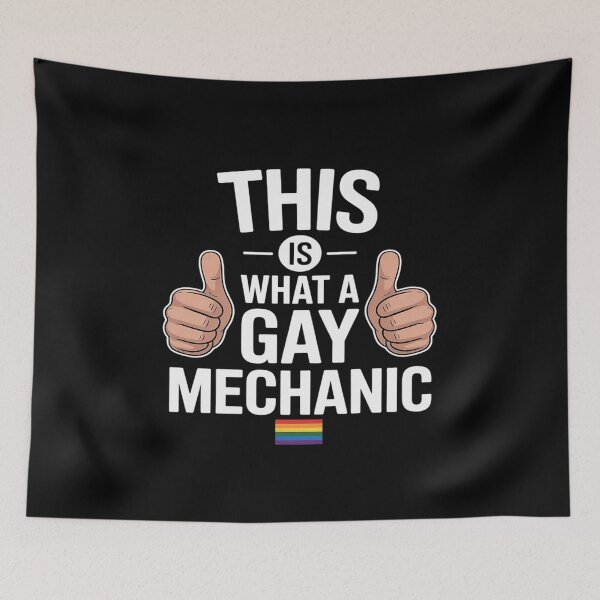 Item preview, This is What a Gay Mechanic Looks Like LGBT Pride designed and sold by VerseFarm.