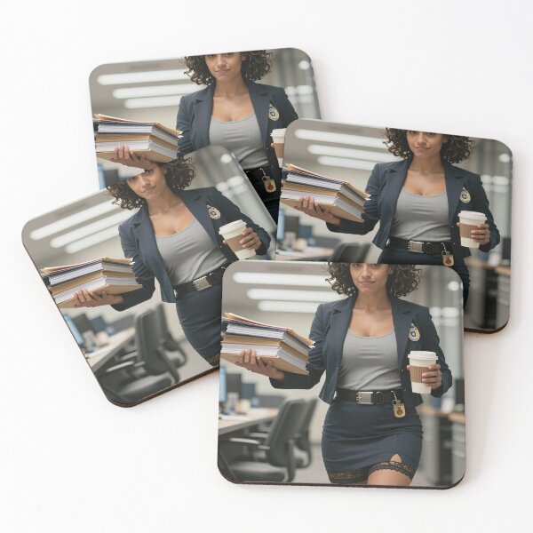 Item preview, Sarah balance files coffee office attire designed and sold by CathryneDelamort.