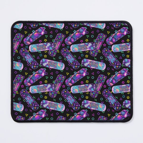 Item preview, Neon Retro Bandaid | Adhesive Plaster Pattern designed and sold by MerchYouSearch.