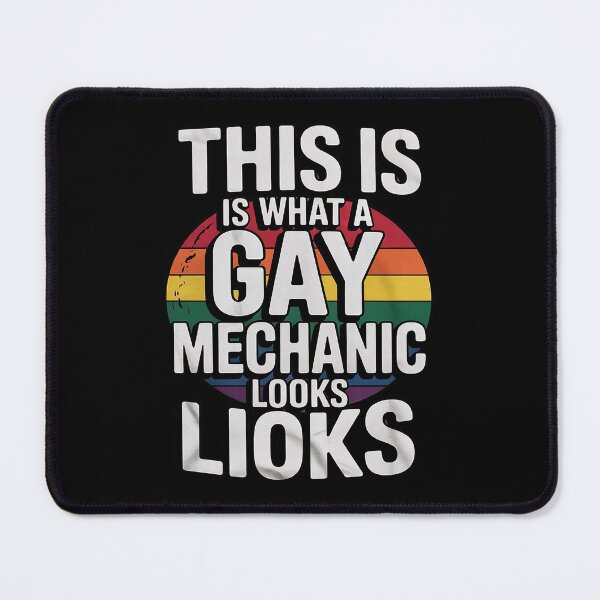 Item preview, This Is What A Gay Mechanic Looks Like LGBT Pride 1 designed and sold by VerseFarm.