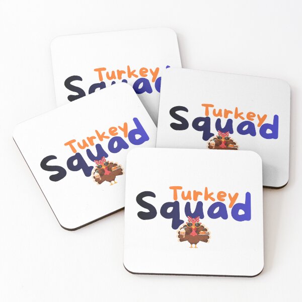 Item preview, Turkey Squad Shirt,Thanksgiving T Shirt, Fall T Shirt, Autumn T Shirt for Women, Thanksgiving Top Thankful Top Fall Fashion Women Shirt designed and sold by smilup.