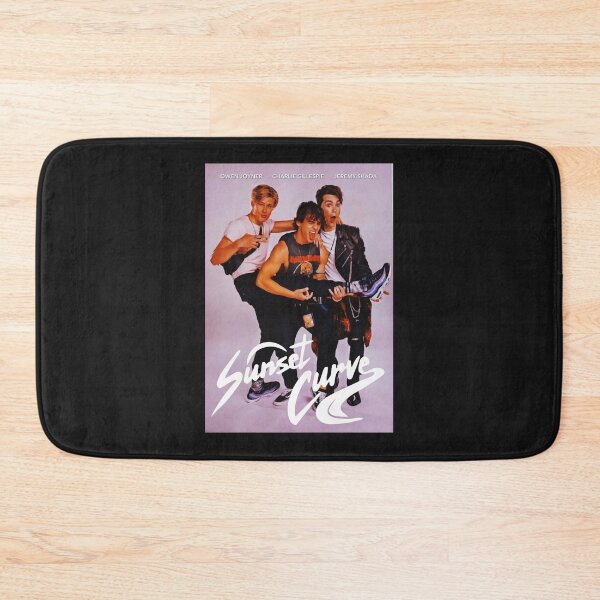 Item preview, Sunset Curve  band poster Classic designed and sold by shonscleos.