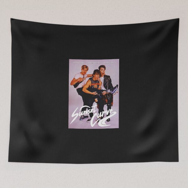Item preview, Sunset Curve  band poster Classic designed and sold by shonscleos.