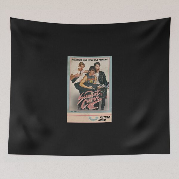 Item preview, Sunset Curve  band poster Classic designed and sold by shonscleos.