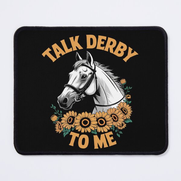 Item preview, Talk Derby To Me Funny Horse Racing Horse Lovers Mint Julep designed and sold by KotexTemu.