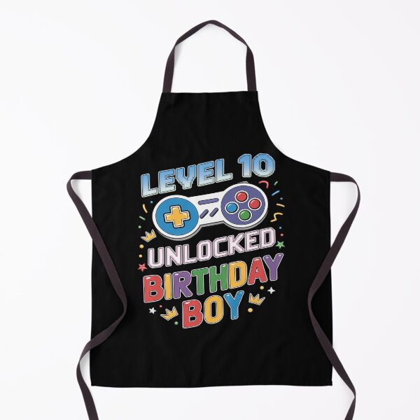 Item preview, Level 10 Unlocked Birthday Boy Video Game 10th Birthday designed and sold by DigitaldeligArt.