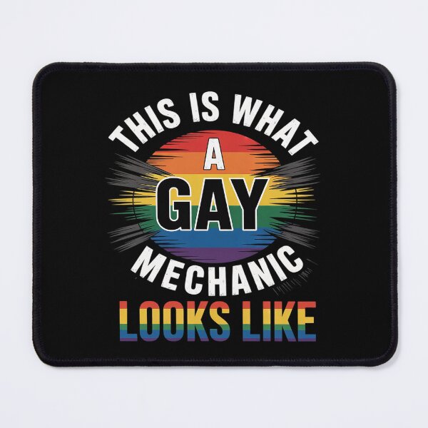 Item preview, This Is What A Gay Mechanic Looks Like LGBT Pride1 designed and sold by VerseFarm.