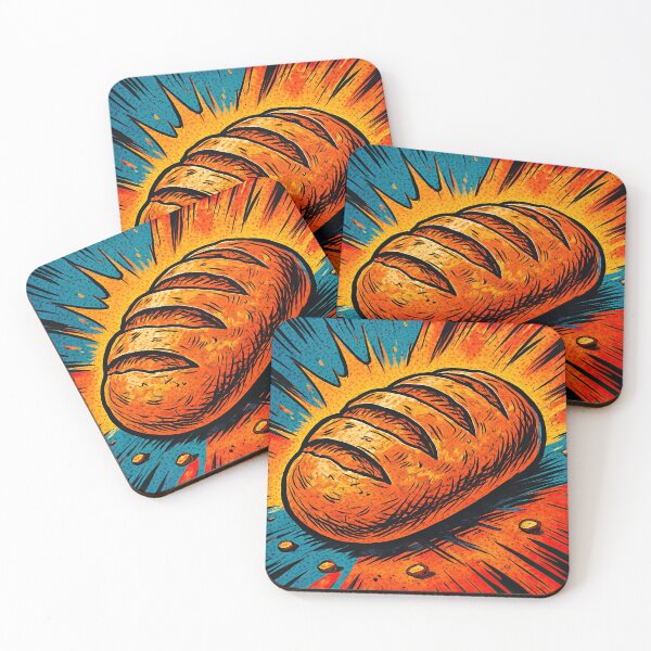 Item preview, bread | Comics stylCartoone -  designed and sold by ComicsFactory.