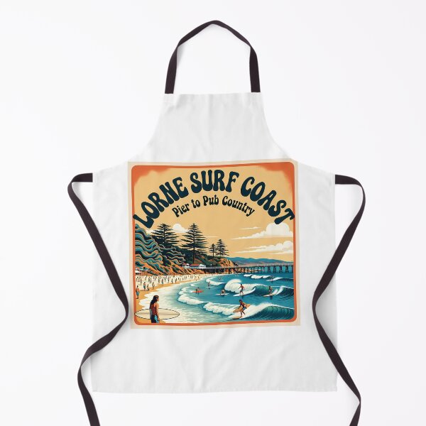 Item preview, Lorne Surf Coast Victoria - Vintage Australian Beach Poster designed and sold by Digital Dreams Arts.