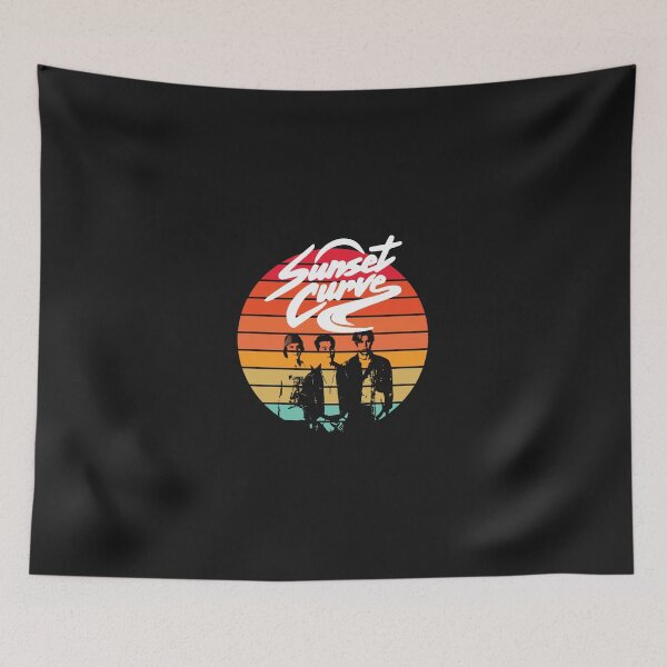 Item preview, Sunset Curve  band poster Classic designed and sold by shonscleos.
