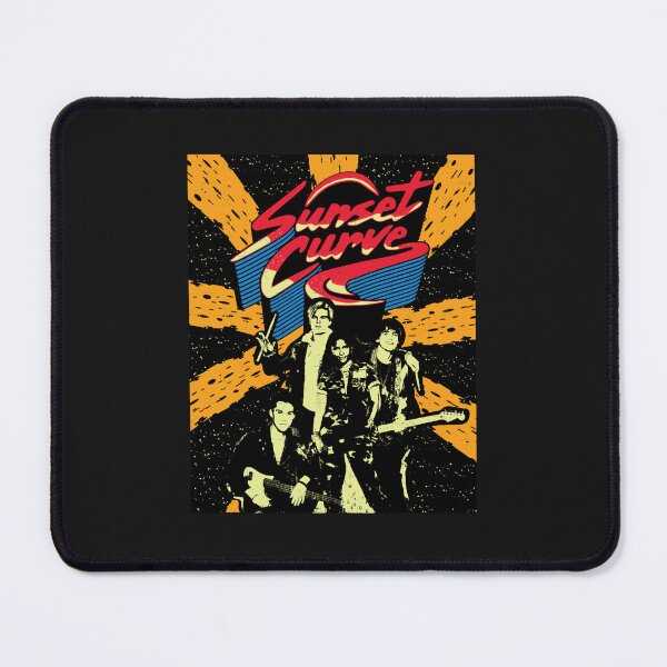Item preview, Sunset Curve  band poster Classic designed and sold by shonscleos.