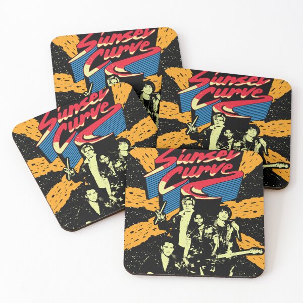 Item preview, Sunset Curve  band poster Classic designed and sold by shonscleos.