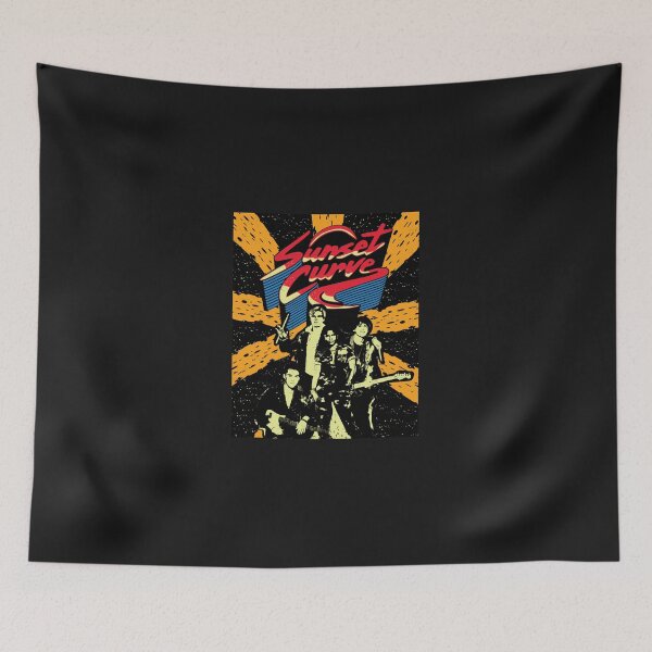 Item preview, Sunset Curve  band poster Classic designed and sold by shonscleos.