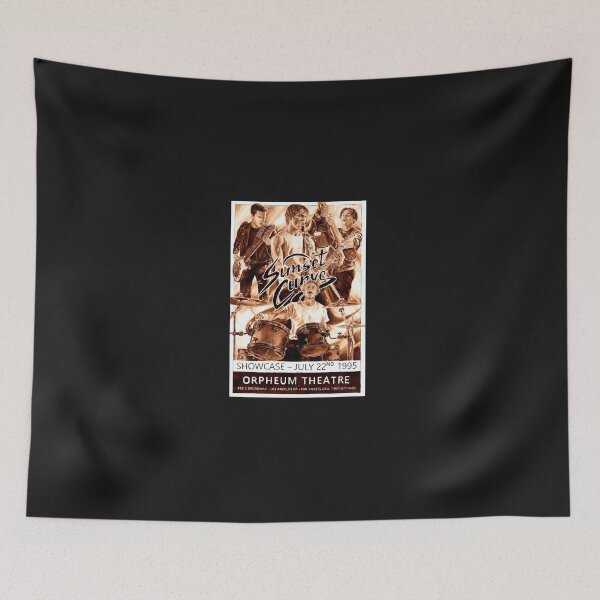 Item preview, Sunset Curve  band poster Classic designed and sold by shonscleos.