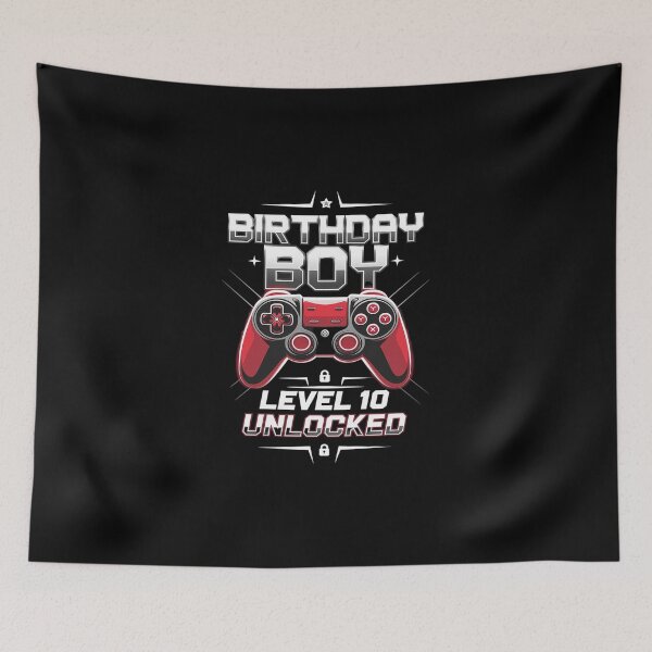Item preview, Level 10 Unlocked Awesome Since 2013 10th Birthday Gaming designed and sold by DigitaldeligArt.