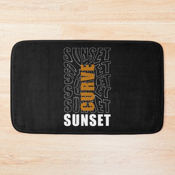 Item preview, Sunset Curve  band poster Classic designed and sold by shonscleos.