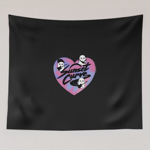 Item preview, Sunset Curve  band poster Classic designed and sold by shonscleos.