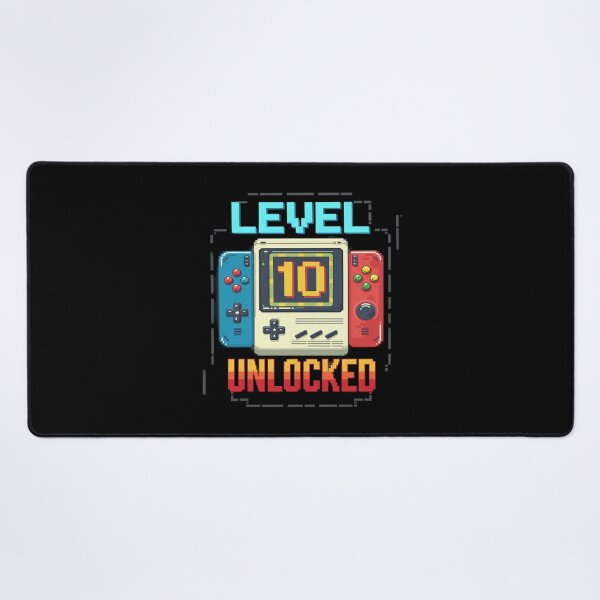 Item preview, Level 10 Unlocked Gamer 10th Birthday Video Game Boys designed and sold by DigitaldeligArt.